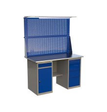 ML Верстак 1400 ML1/ML4 с двойным экраном и освещением