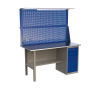 ML Верстак 1600 ML6 с двойным экраном и освещением