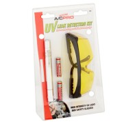 IDQ 438 A/C PRO UV  ния протечек (очки 438GID00438US+ фонарик + батарейки ААА) в блистере