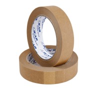 40м*25мм  ICAR  Малярная бумажная лента Коричневая Brown 80C