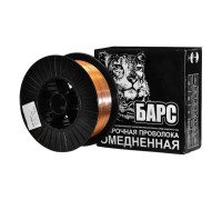 Проволока сварочная омедненная (0.6 мм; кассета 5 кг; СВ-08ГС) ER-70S-6 БАРС