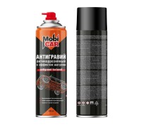 Антигравий с эффектом шагрени, черный, MobiCAR, аэрозоль, 650мл