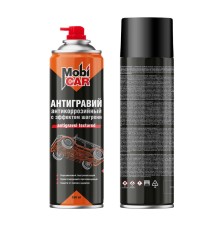 Антигравий с эффектом шагрени, черный, MobiCAR, аэрозоль, 650мл