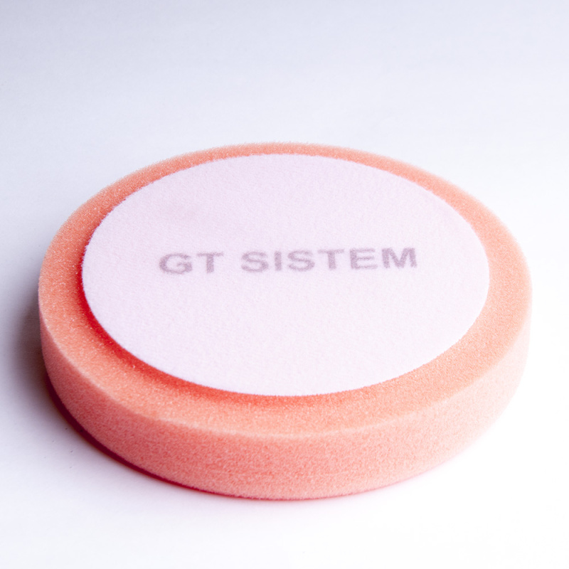 150*30мм GT SISTEM ORA Полировальный поролоновый круг жесткий, оранжевый
