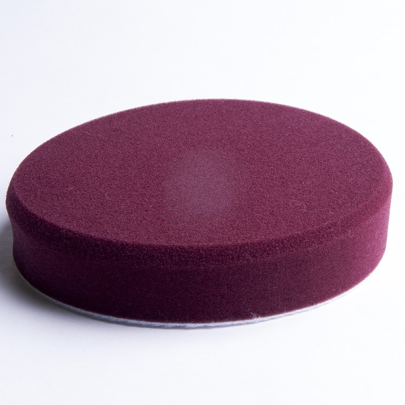 Полировальный поролон. круг D150mm (велкро 150mm) T30mm средне жесткий бордо Medium hard MAROON ICAR Полировальный поролон. круг D150mm (велкро 150mm) T30mm средне жесткий бордо Medium hard MAROON ICAR