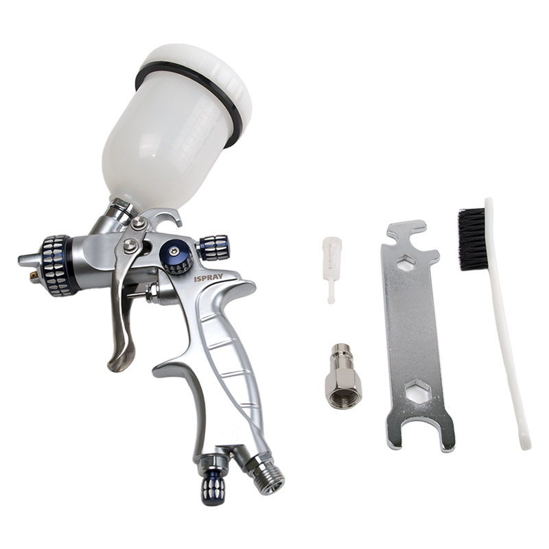 ISISTEM ISPRAY MJ 11 Краскораспылитель с верхним бачком 125мл, сопло 1,0мм ISISTEM ISPRAY MJ 11 Краскораспылитель с верхним бачком 125мл, сопло 1,0мм