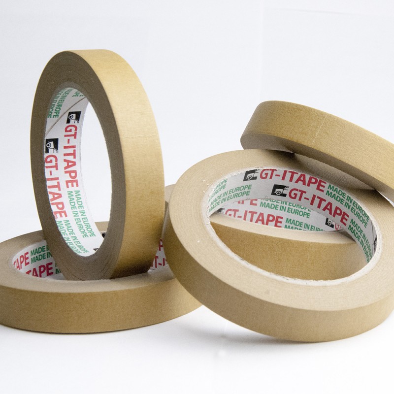 40м*18мм ISISTEM GT ITAPE brown 80C Малярная бумажная лента 40м*18мм ISISTEM GT ITAPE brown 80C Малярная бумажная лента