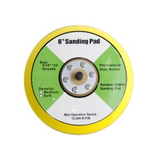 150мм ISISTEM Подложка для шлифмашины с липучкой без отв. 5/16"