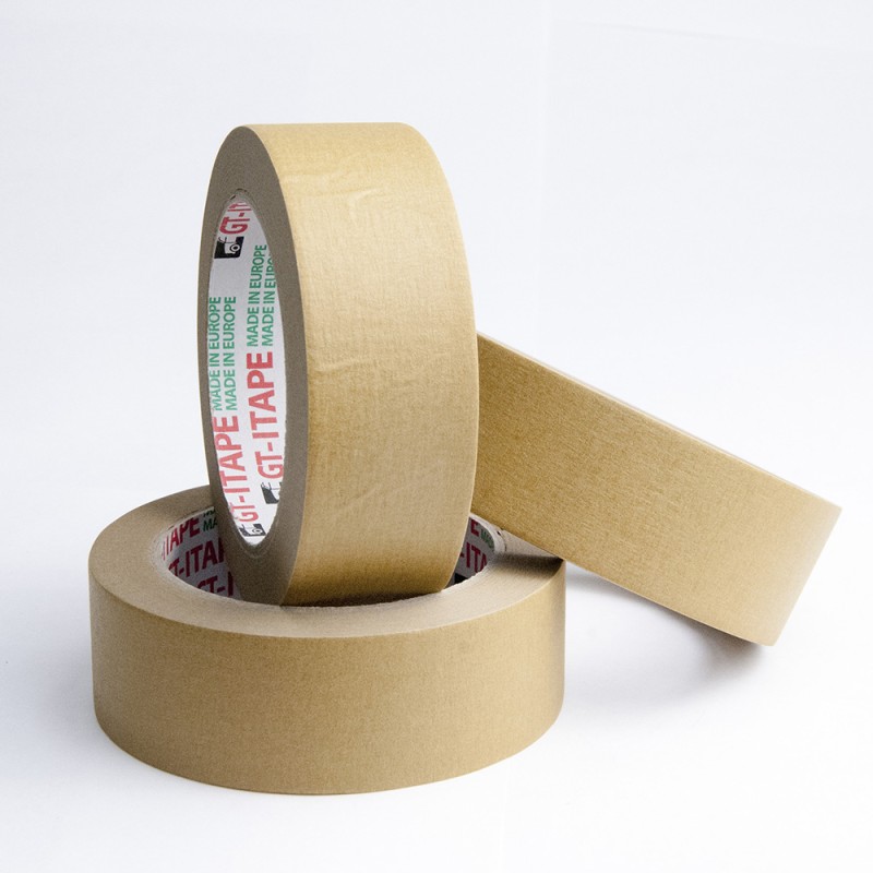 40м*36мм ISISTEM GT ITAPE brown 80C Малярная бумажная лента 40м*36мм ISISTEM GT ITAPE brown 80C Малярная бумажная лента