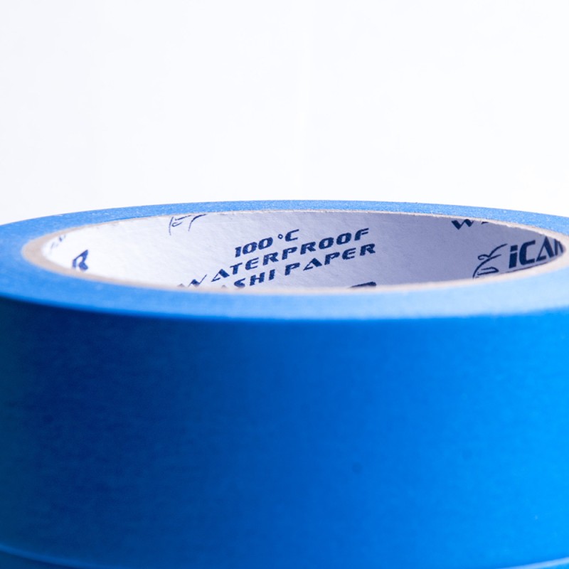40м х 36мм Синяя Малярная лента ICAR 100°C Waterproof Washi