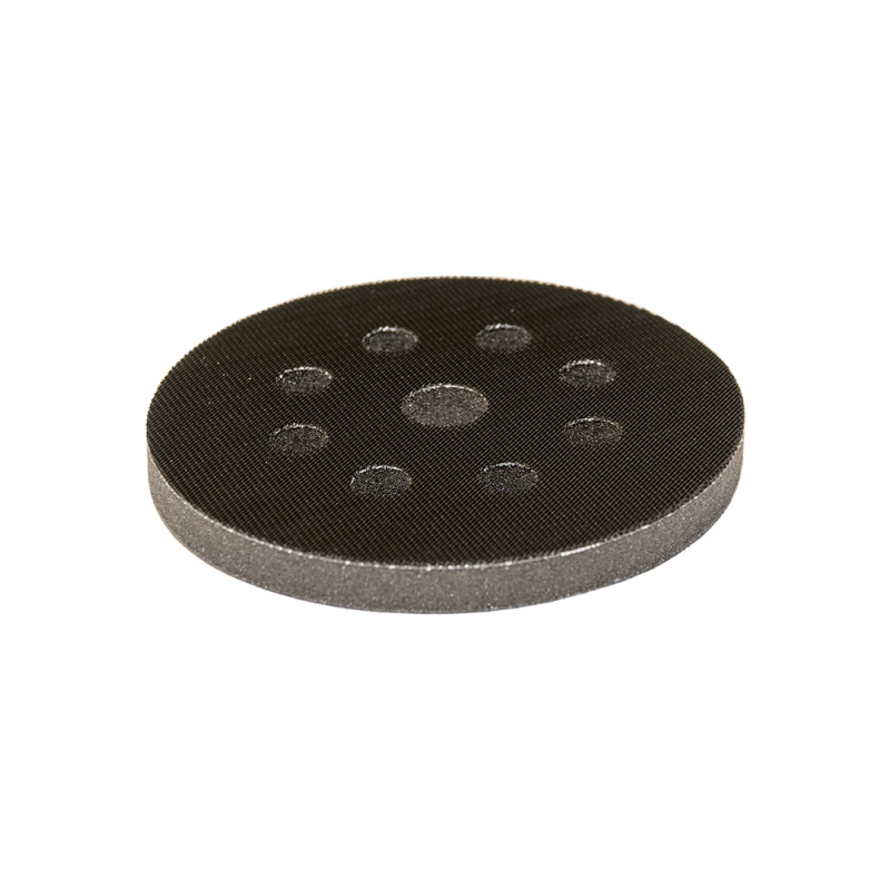 125мм ISISTEM STANDARD Подложка промежуточная T10мм на липучке, с 8 отверстиями, черная, мягкая