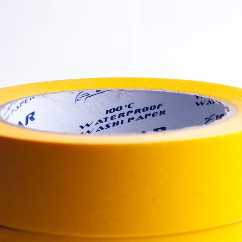 40м х 36мм Оранжевая Малярная лента ICAR 100°C Waterproof Washi