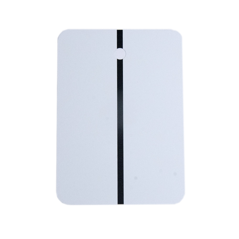 Тест - пластины ISISTEM металлические WH, 148мм*105мм, цвет белый, уп.100шт