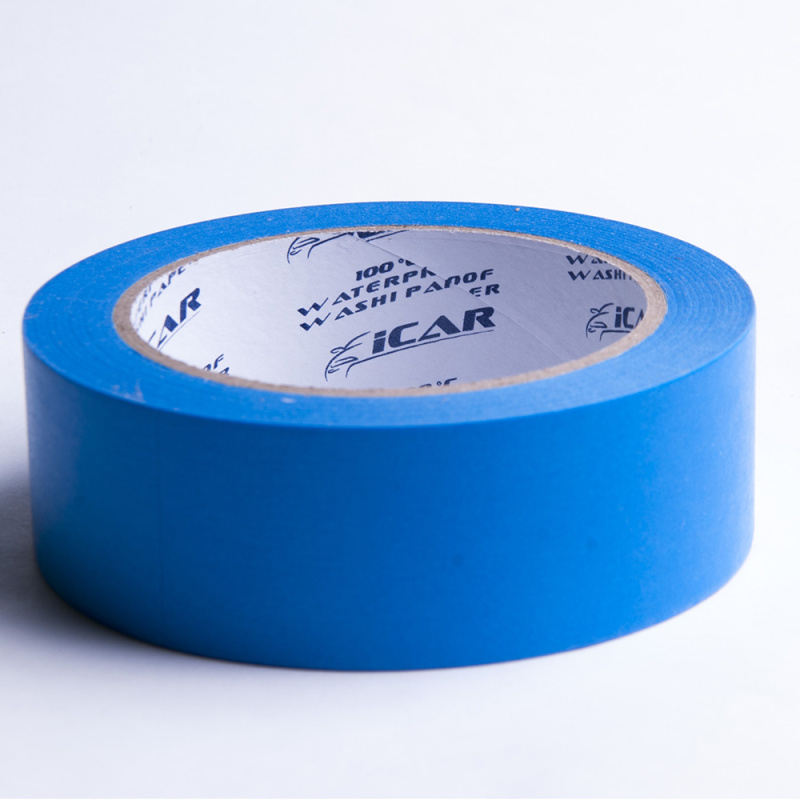 40м х 36мм Синяя Малярная лента ICAR 100°C Waterproof Washi