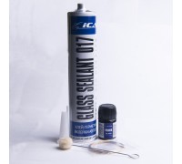 Набор для вклейки автостекол ICAR Fast (Герметик 017, праймер 10мл, апликатор, струна)