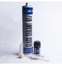 Набор для вклейки автостекол ICAR Fast (Герметик 017, праймер 10мл, апликатор, струна)