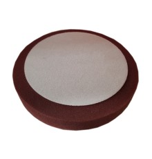 Полировальный поролоновый круг D150 mm T30 mm жесткий бордовый MAROON