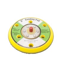 125мм ISISTEM  Подложка для шлифмашины KOV с липучкой, с 6 отверстиями, 5/16"