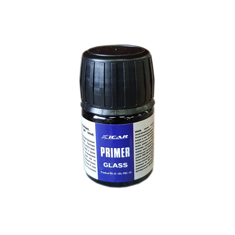 Грунт Праймер для клеев-герметиков ICAR, Primer Glass,  в стекл. таре, уп.10мл