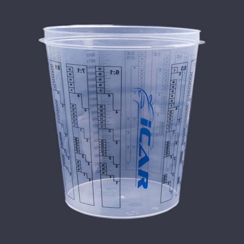 Ёмкость пластиковая мерная ICAR, 2300мл (заказ кратно 25шт)