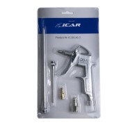Продувочный пистолет ICAR с набором аксессуаров (AS5)