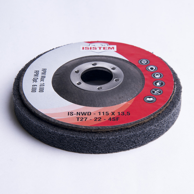 ISISTEM NWD-115-13,5-T27-22-4SF  Диск абразивный  из нетканного прессованного материала   УШМ