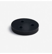 Подложка промежуточная 75 mm T10mm STANDARD на липучке, 3отв, черная мягкая ICAR V S BLACK