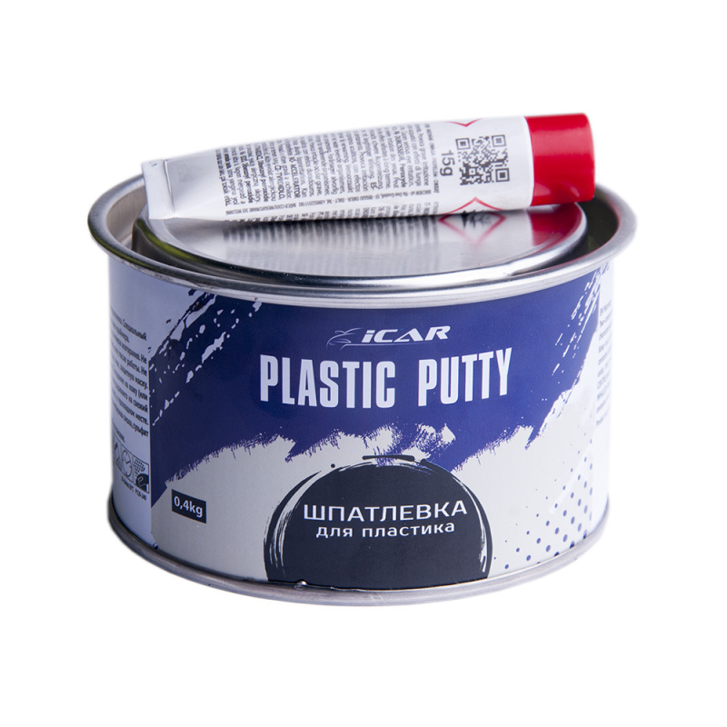 Шпатлевка ICAR PLASTIC PUTTY, 0.40 кг - 2701Н