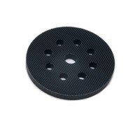 Подложка промежуточная 125 mm T10mm STANDARD на липучке, 8отв, черная мягкая  ICAR V S BLACK