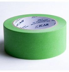 40м х 48мм Зеленая Малярная лента ICAR 120°C Waterproof Semicreped