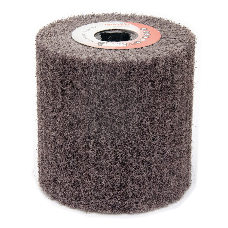Нетканный абразивный валик ISISTEM NWD-100-100-19-AM-GN