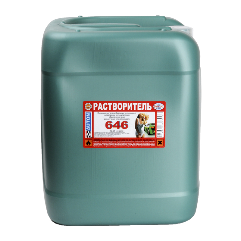646 Растворитель AUTON ПОЛИХИМ, уп.5л