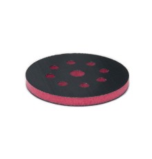 Подложка промежуточная 125 mm T10mm STANDARD на липучке, 8отв, красная среднежестка ICAR M RED