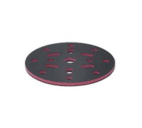 Подложка промежуточная 150 mm T5mm STANDARD на липучке, 15отв, красная среднежесткая ICAR M RED
