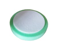 Полировальный поролоновый круг D150 mm T30 mm среднежесткий зеленый GREEN
