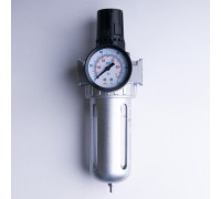 Фильтр влагоотделитель с манометром и регулятором давления  ICAR