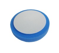 Полировальный поролоновый круг D150 mm T30 mm среднежесткий синий BLUE