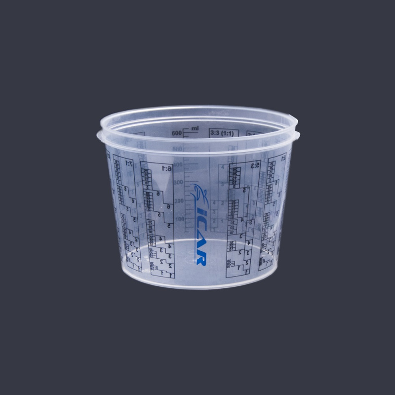 Ёмкость пластиковая мерная ICAR, 750мл (заказ кратно 25шт)