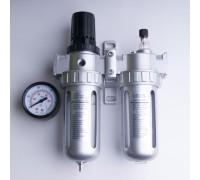 Редуктор-регулятор с манометром и лубрикатором ICAR