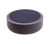 Полировальный круг с Velcro из поролонa D150 mm T 50 mm мягкий черный  ICAR BLACK
