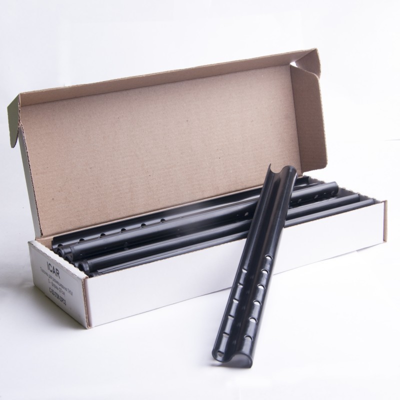 Палочка для размешивания ЛКМ S - формы (27см)  ICAR, уп.100шт