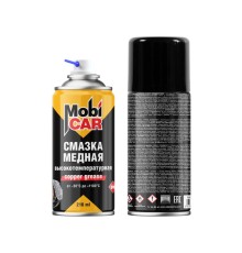 Смазка медная высокотемпературная +1100°С MobiCAR, аэрозоль, 210мл