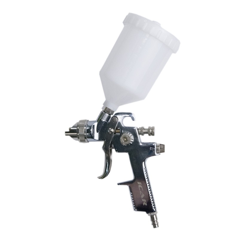 Краскопульт пневматический ICAR 017 с верхним бачком 600мл, сопло 2,0мм