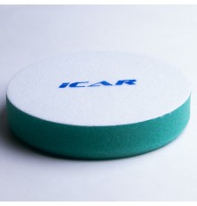 Полировальный поролон. круг D150mm (велкро 150mm) T30mm  жесткий зеленый Hard GREEN ICAR