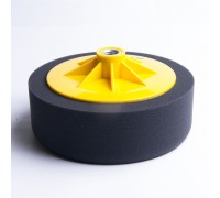 Полировальный поролон. круг ICAR D150mm (М14) T50mm мягкий черный