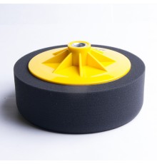 Полировальный поролон. круг ICAR D150mm (М14) T50mm мягкий черный