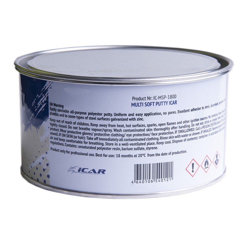 Шпатлевка ICAR MULTI PUTTY, 1.8 кг