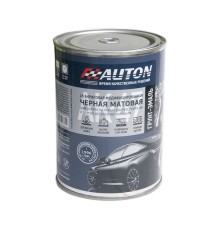 Черная матовая - Грунт-эмаль акриловая 1К АК 47  AUTON, уп. 0,8л