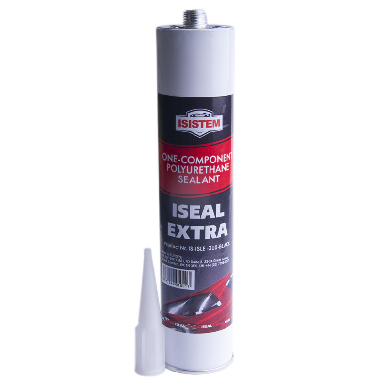 ISISTEM ISEAL Extra Клей-Герметик Black для кузова, уп. 310мл ISISTEM ISEAL Extra Клей-Герметик Black для кузова, уп. 310мл