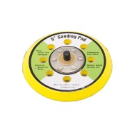 125мм ISISTEM  Подложка для шлифмашины с липучкой, с 8 отверстиями, 5/16"